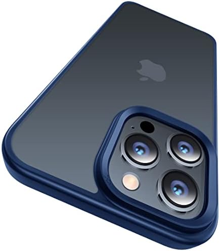 CASEKOO [SGS Тестирани] Ново Мат Сина iPhone 14 Pro Случај [10ft Mil-Одделение Заштита] Анти-Отпечатоци од Прсти &засилувач; Анти-Нула