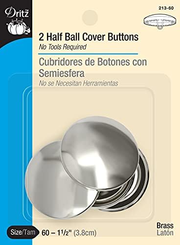 Копчиња за покривање на полу-топката Дриц 213-60, големина 60-1-1/2-инчи, 2-сетови