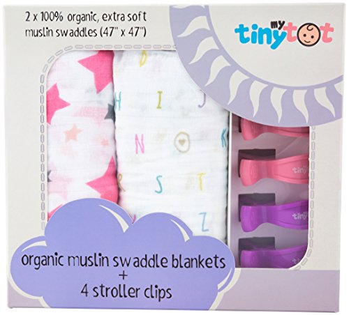 Muslin Swaddle Clain Baby Baby Clain-не-GMO Premium памук бебешки ќебиња Unisex-тројно миење за мекост-48 x 50 лесни, дишени муслински