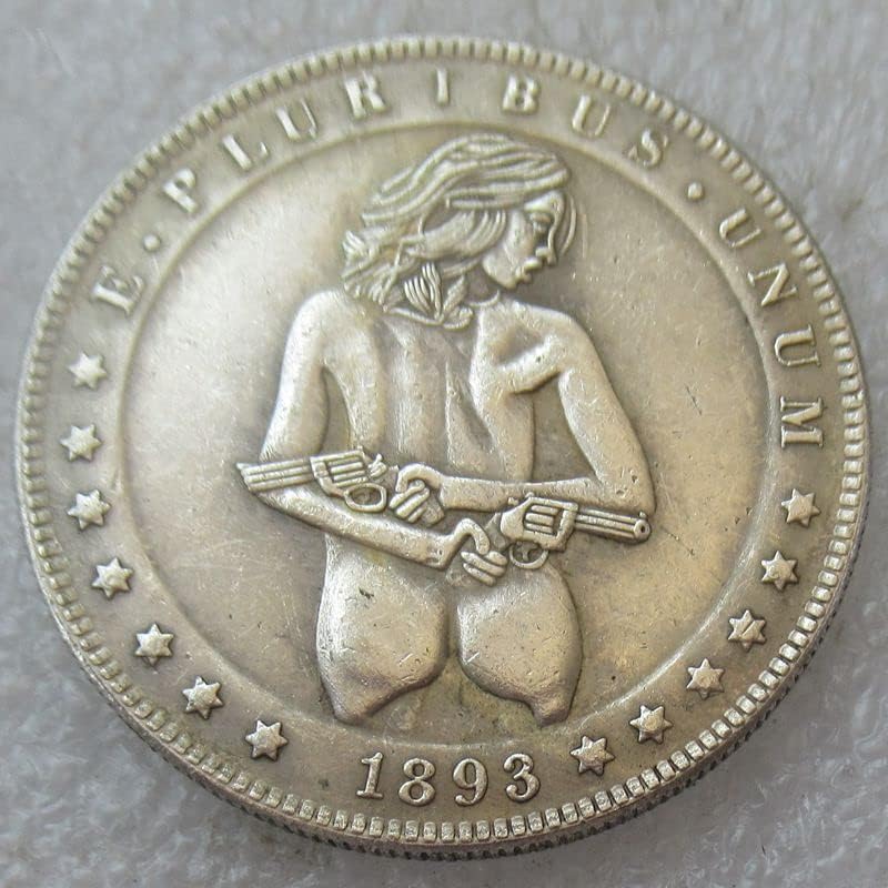 Сребрен долар Wanderer Coin Us Morgan Dolar Dolar Sute Pation Copemorative Conemorative 101