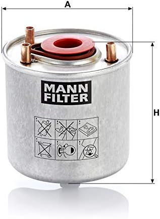 Mann -Filter WK 9046 Z File Filter - Филтер за гориво Поставен со сет за заптивка/заптивка - за автомобили