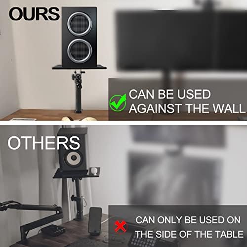 Студискиот монитор на снимање на звучникот е пар против wallидот 12 до 18,5 работна површина со прицврстувач за безбедносни игла