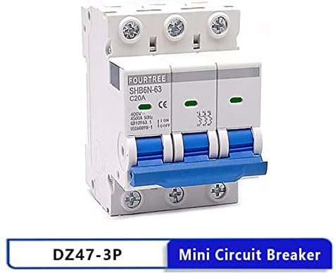 Makee 3 Пол DIN Rail Mini Circution Breaker Hostemption Switch Distribution Mechanice опрема Мотор Заштита Ласерско печатење