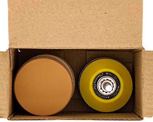 Dura -Gold Premium 2 Gold Hook & Loop Barding Discs Diations Pack Box - 40, 60, 80, 120, 220, 320, 400, 600, 800, 1000 плочи за поддршка