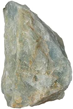 GemHub 685.4 CT A Одделение Аква небо Аквамарин груба кристална природна чакра лабава камења за лекување кристал за засилување, сечење, лапидар,