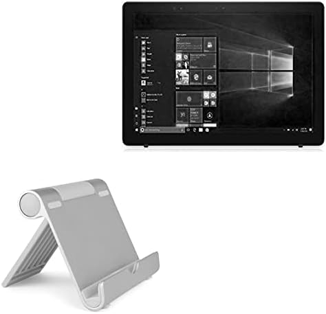 Штанд со Boxwave и монтирање компатибилен со Dell Latitude Tablet PC 5285 - Stand Aluminum Stand, преносен, штанд за гледање со повеќе