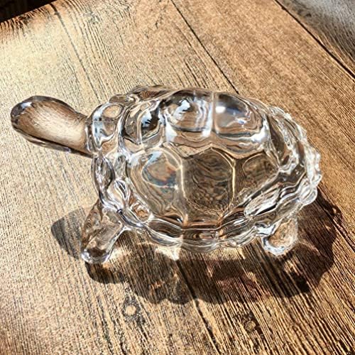Jardwe home decor krystal желка фигура fengshui turtle фигури чиста кристална желка десктоп кристална животинска скулптура морска желка декор