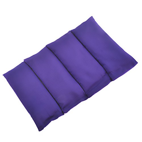 4 пакувања - миризливи ниски сјајни перници за очи со отстранлив капак