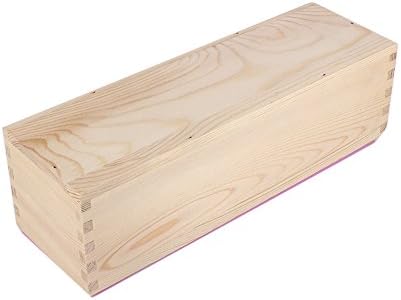 Сапун правоаголник, правоаголник силиконски лагер сапун од сапун дрвена кутија DIY алатка за правење печење торта леб леб тост мувла