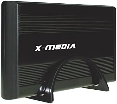 X-MEDIA 3.5-Инчен USB 2.0 IDE Sata Алуминиум Хард Диск HDD Надворешен Куќиште случај [XM-EN3400-BK]