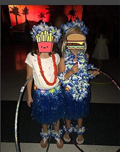 Згуснете 41 Инчен Син Хавајски Леис За Дипломирање Партија, Танц Партија, Фото Реквизит Во Отворено