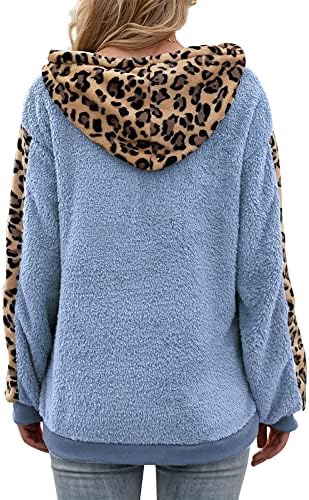 Женски секси џемпери со долги ракави пуловер леопард печати кадифен џемпер јакна пуловер џемпер јакна пролет