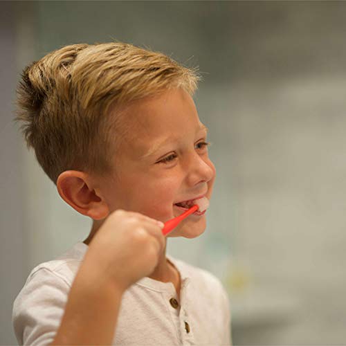 Растечки комплет за орална нега за деца од брилијантна орална нега - сетот вклучува брилијантна четка за заби за деца, брилијантна четка за заби за деца и 2oz spry јагод
