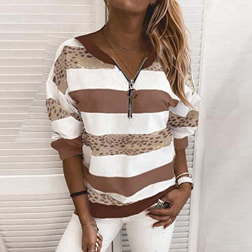 Лабава маички за жени и блузи поштедуваат долги ракави симпатични врвови ласкави летни патенти тунични маици маички маички