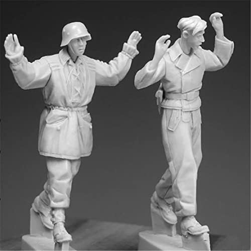 1/35 смола фигура Војник модел на војник од Втората светска војна германски војник минијатурен комплет за смола // ti-863