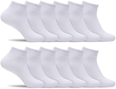 Е2 Проект Менс Мултипак на ултра тенки и лесни чорапи на глуждот, разновидни бои, пакет од 12 или 24 пара во големо