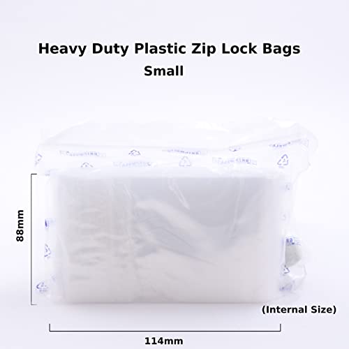 Тешки пластични торби за заклучување на поштенски патенти - Големина: Мала - Големина на пакетот: Пакет од 100 - од иноксијата