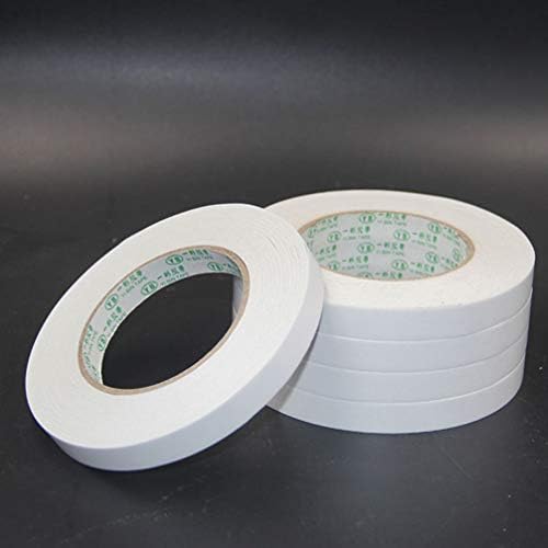 Lianxiao - 10 парчиња двострана леплива лента за лепило од 1.2х800 см топло топење за канцелариски домашни училишта DIY занаетчиски