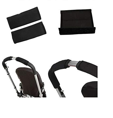 3 компјутерски перничиња за прицврстување на рамената на рамото и капаците на лентите за ракави се лизгаат за шетачи за бебешки