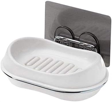 Пластична сапуница за сапун WSZJJ, сапун кутија кутија за бања сапун сапун чинија чаша wallид виси сапун сапун сапун сапун