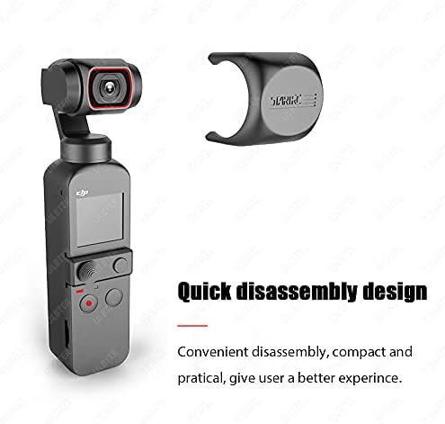 Аспиратор за леќи за DJI OSMO џеб 2 + капакот на капакот на леќи + додатоци за камера со рачни додатоци Комбо леќи Сончево чувар Спречете ги