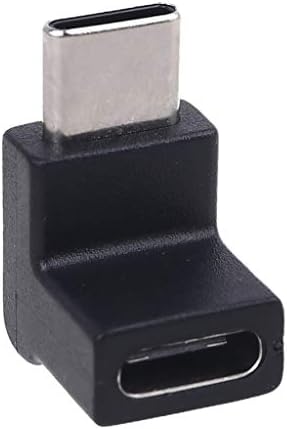 Нагоре &засилувач; Надолу Агол 90 СТЕПЕН USB 3.1 Тип Ц Машки До Женски USB C Конвертор Адаптер