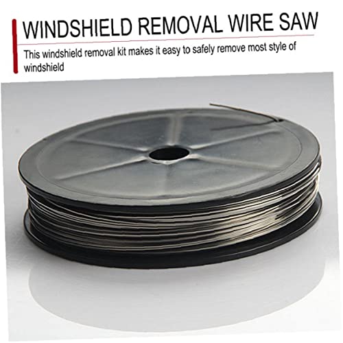 Алатка за отстранување на шофершајбната Eelabper Car Wire Wire See Steel Rope 22m на ветробранот за отстранување на прозорецот за прозорецот