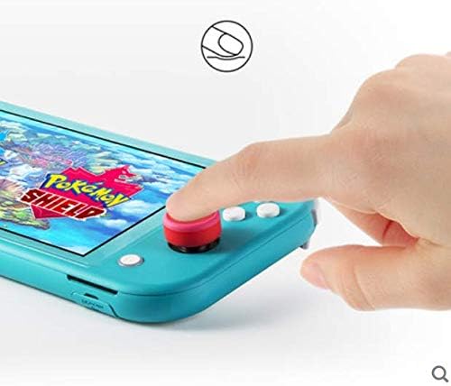 Силиконски слатки капачиња за зафат на палецот ги покриваат ергономските капаци на џојстик аналогни капачиња за стапчиња за палецот за Nintendo Switch NS радост Con/Switch Lite Co
