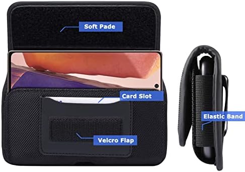Телефонска заштитена торбичка солиден најлонски мобилен телефонски појас футрола за Galaxy S23, S22, S21, S20, за iPhone 14,14