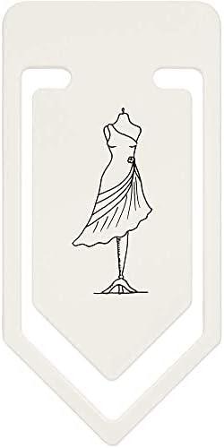 Azeeda 91mm 'фустан на манекен' Голем пластичен клип за хартија