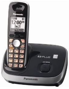 Panasonic KX-TG6511B Dect 6.0 плус проширен дигитален телефон без безжични мрежи, 1 слушалка, црна
