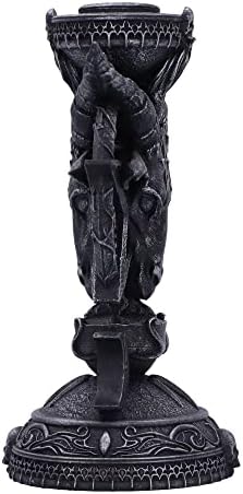 Немисис сега светло на држачот на свеќи Бафомет 15,5 см, црна