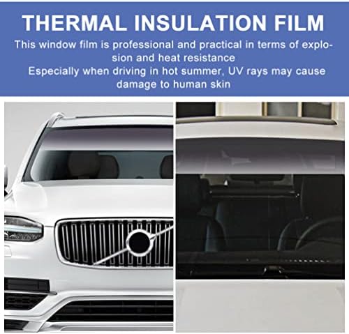 Besportble прозорец филм топлина блокирање на автомобилски прозорец филм изолација филм автомобил слаба светлина засенчување