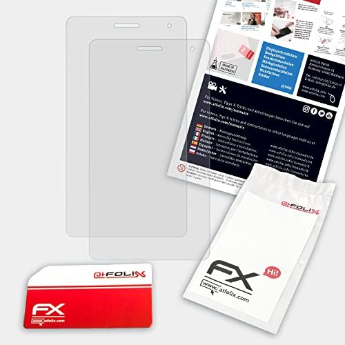 Заштитник на екранот Atfolix компатибилен со Huawei MediaPad T3 7.0 3G филм за заштита на екранот, анти-рефлективен и шок-апсорбирачки FX FX FAST