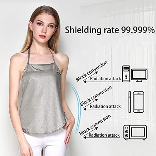 Облека за анти-зрачење на ЕМФ, Анти-зрачење породилна облека Сребрена влакна за заштита од бременост ПРИСТАНСКИ WIFI 5G Анти-зрачење штит за