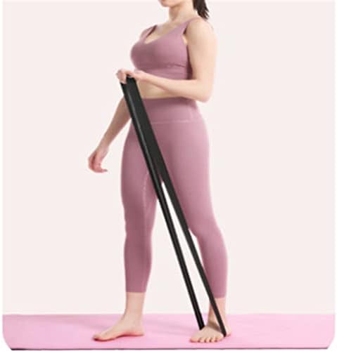 Quul Fitness Long Resistance Band Tookult Fabric Set вежба еластичен опсег за влечење на женски помошни нозе