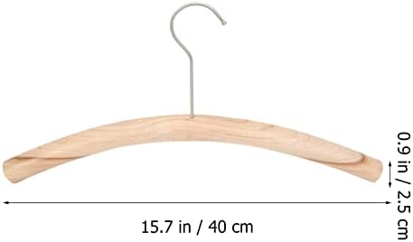 Закалки за здолништа Зеродеко Бреза логови дрвени костуми закачалка природно дрво закачалка што не е палто јакна закачалки за облека за складирање
