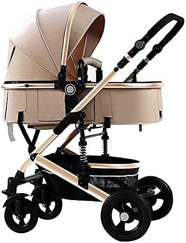 Chilechuan со високи гледачи со мала тежина за дете за дете, надградени колички за превоз на новороденчиња и шетачи за бебиња момчиња и девојчиња,
