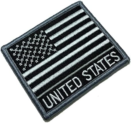 BP0055NV02 USA Flage извезена лепенка до униформа, кимоно, велосипед за вешта, железо или шиење
