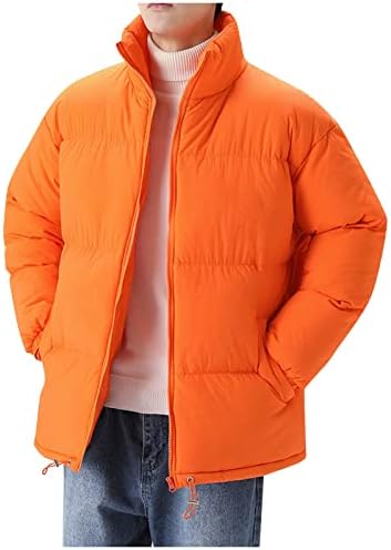 FSAHJKEE Зимска задебелена јакна Машка, плус големина Подмафна јакна