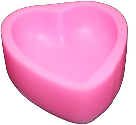 Силиконски калапи во форма на срце со 2 пакети за рачно изработен сапун, правење сапун од ароматерапија, кристална епоксидна смола уметност, Денот