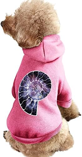 Амонит простор Персонализирани дуксери за миленичиња кучиња меки пријатни кучиња облека што дишат џемпери за миленичиња со капа XL
