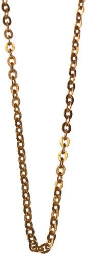 Месинг приврзок тиркизни кругови Плеј 63мм фацетиран антички златен ланец никел бесплатен накит племен