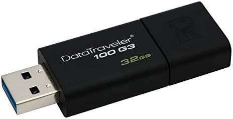 Кингстон Дигитални 32gb DataTraveler 100 G3 USB 3.0 Флеш Диск, 2 Пакет