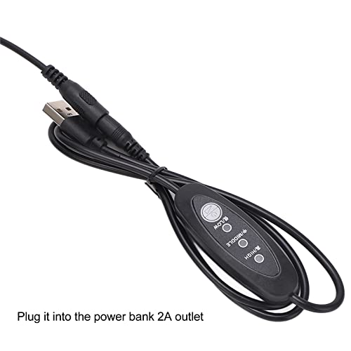 USB подлога за греење 3 менувач Мултифункционално електрично греење, полиестерски памук за канцеларија
