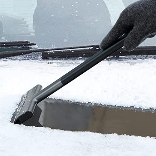 Yitopus Car Snow Brush и Scraper за мраз со 70 степени лопата на лопата од 30 см, рачка за зимска алатка автоматска прозорец за шофершајбна