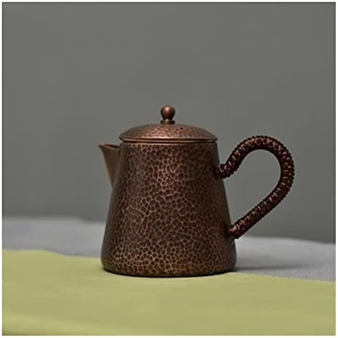 Xwozydr рачно изработено чисто бакарно чајник, чајник и чекан модел Кунг фу чај