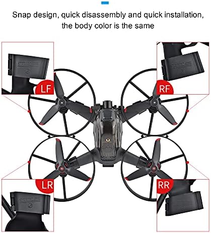Пропелер чувар за DJI FPV, безбедни додатоци за дронови 360 ° Propeller заштитник за FPV дрон