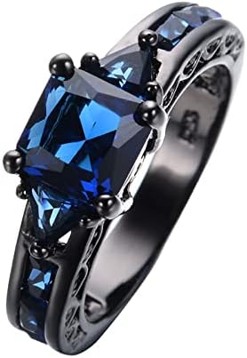 Женски накит прстени мода симулиран дијамантски венчален прстен накит за ангажман на невестата за жени додатоци за подароци за