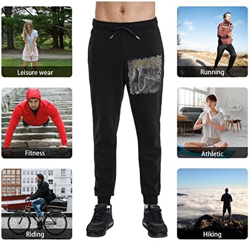 Godflesh чисти долги панталони момчиња модни џогери панталони со џебови атлетски лабави вклопувања за џемпери за тренингот, трчање, салата